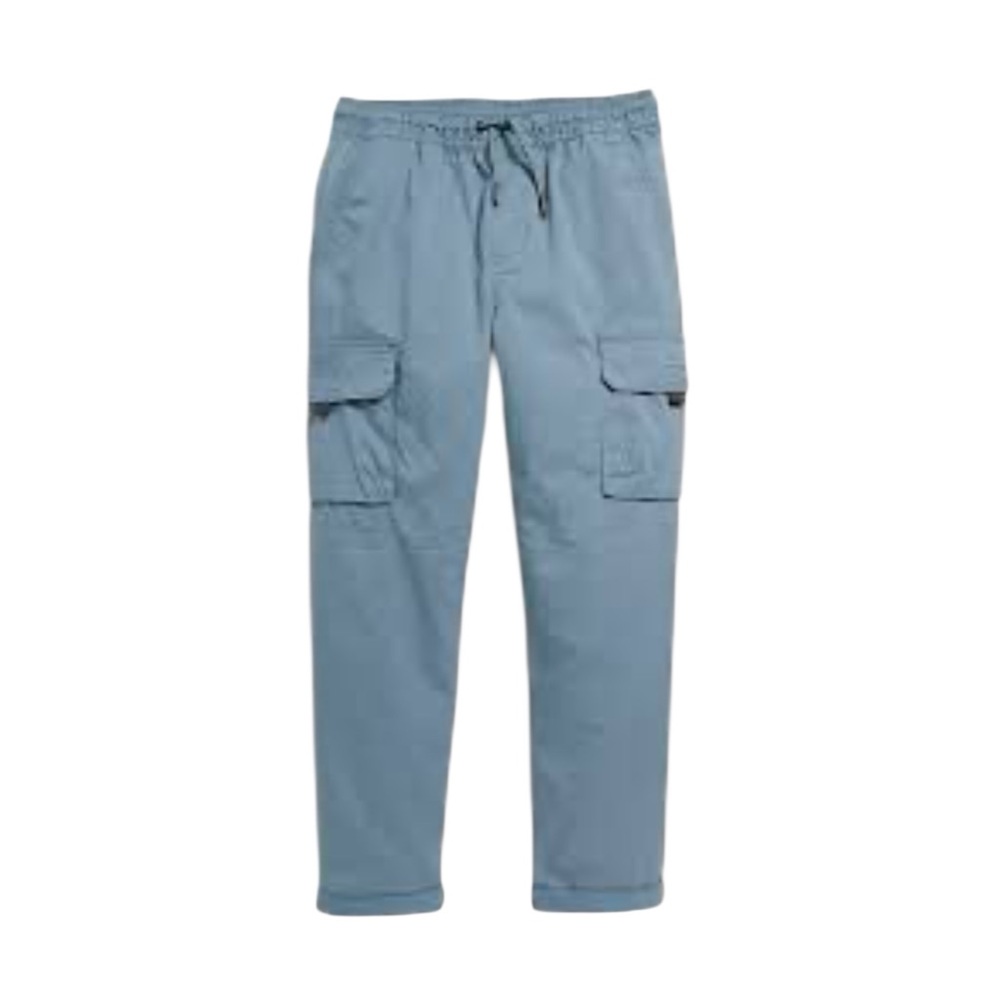 NWT Old Navy Boys Built In Flex Tapered Tech Cargo Pants Casual 10-12 Plus Husky